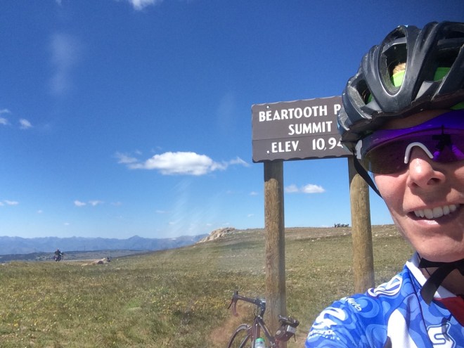 So many motorcycles up there!